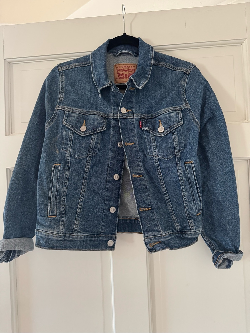 Levi's Blue Denim Trucker Jacket - Men's Casual Jean Jacket
